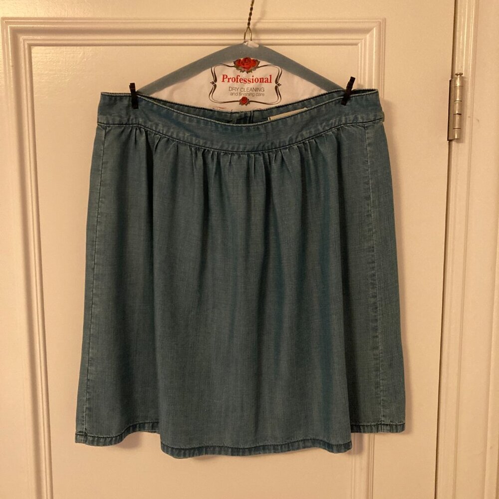 Madewell denim skirt 10